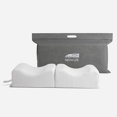 MONGZE 抬腿枕, 白色的