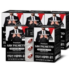 뉴트리디데이 전립선 쏘팔메토 골드, 30캡슐, 5개