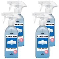 샤프란 케어 향기뿜 섬유탈취제 클린코튼향, 400ml, 4개
