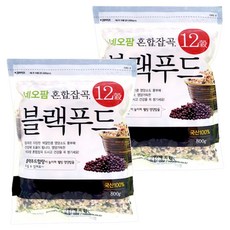 네오팜 혼합잡곡 12곡 블랙푸드, 800g, 2개
