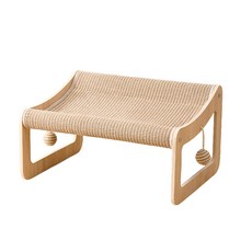 MailCat 貓咪書桌兩用貓抓板床, 1個, 混合色