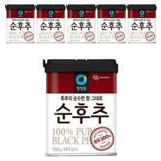 청정원 순후추, 100g, 6개