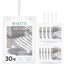코코도르 퍼퓸 샤쉐, 10g, 30개, 화이트 머스크