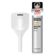 다슈 포 맨 밤부 포레스트 메가 하드 헤어 스프레이 + 씨스루 페이스 커버, 1개, 180ml