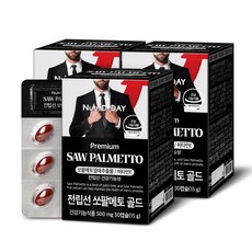 뉴트리디데이 전립선 쏘팔메토 골드, 30정, 3개