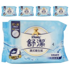 Kleenex 舒潔 濕式衛生紙補充包, 1入, 5包