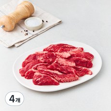 호주산 갈비살 구이용 (냉장), 600g, 4개