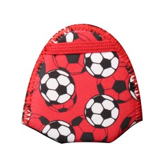 Kepun非黏貼式幼兒遮瑕貼 足球王 紅色, 1個