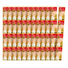 챠오츄르 챠오 이나바 스프 고양이 간식 12개입, 혼합맛(닭가슴살/치어), 35g, 48개