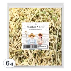 마켓니드 건무말랭이, 100g, 6개