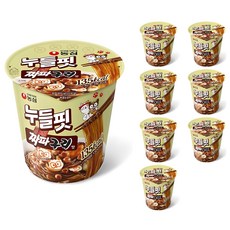 NONGSHIM 農心 杯裝浣熊炸醬風味冬粉 41.5g, 8入