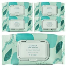 더샘 가든 플레져 시카 클렌징 티슈, 100매입, 5개