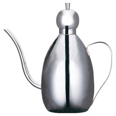 Pearl Horse 寶馬 義大利圓型細口壺 500ml 不鏽鋼 手沖咖啡壺 1個 壺身 壺嘴, 壺身, 壺嘴