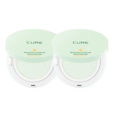 KIMJEONGMOON-ALOE Aqua 輕柔涼感防曬氣墊 SPF50+ PA++++, 25g, 2個