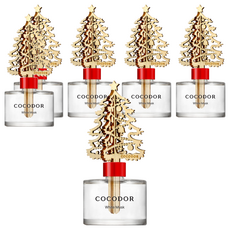 COCODOR 珂珂朵爾 燦金聖誕樹擴香瓶, White Musk 白麝香, 200ml, 6瓶