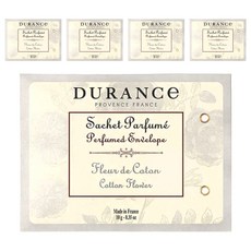 DURANCE 朵昂思 香封 10g 法國製香氛袋, 棉花田, 5個