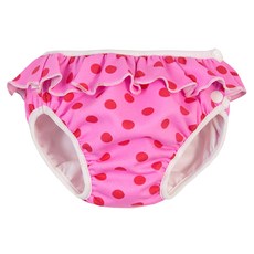 ImseVimse 超彈性防漏尿褲 游泳用 粉紅點點