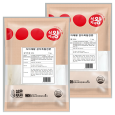 Sikjajaewang 馬鈴薯澱粉 50%, 1kg, 2個