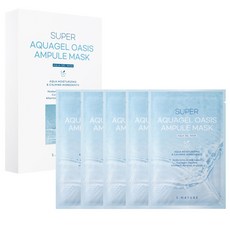 에스네이처 수퍼 아쿠아겔 오아시스 앰플 마스크팩 30ml, 5개입, 1개 뷰티/클린/비건뷰티 반품 최저가 11,120원