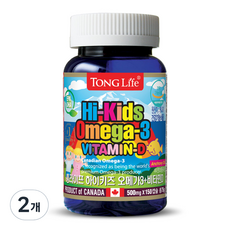 TONG Life Omega 3+維他命D膠囊, 150顆, 2罐
