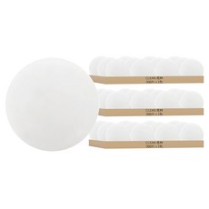 CLEAN 克林 氣炸鍋紙 蒸籠紙 烘焙紙 無孔 吸附油脂 FDA認證 ISEGA認證 耐熱220度C 20cm, 500片, 3包