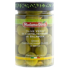 MADAMA OLIVA 綠色卡斯特爾維特拉諾橄欖, 295g, 1個