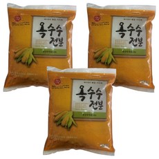 해가원 옥수수 전분, 2.5kg, 3개