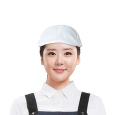 TEAMCOOK 廚房用鴨舌帽, 白色(TSC-505), 1個