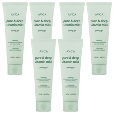 아브카 퓨어 앤 딥 비타민 저자극 약산성 필링 젤, 120ml, 6개