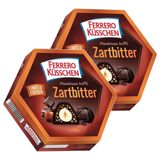 FERRERO 費列羅 榛果可可糖禮盒, 178g, 2個