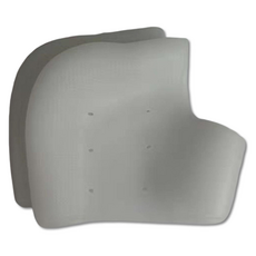 Skawiz 矽膠後腳跟保護墊 灰色 2入, 1個