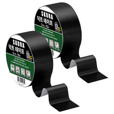 Skora 管道膠帶 黑色 5cm x 15m, 2個