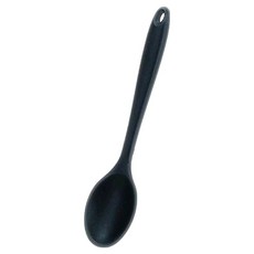 PEARL LIFE 珍珠金屬 BLACK TOUCH系列 矽膠調羹, 黑色, 1支, 大矽膠調羹