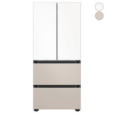 [색상선택형] 삼성전자 비스포크 418L 스탠드형 4도어 김치냉장고 AI 김치플러스 키친핏 방문설치, RQ42DB94Q2AP