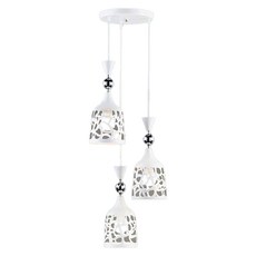 Honey Comb 鐵藝雷射雕刻餐廳吊燈, 簡約現代風格, 三燈設計, 提升用餐體驗, BL41282