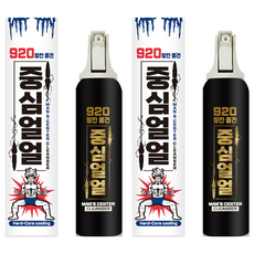 중심얼얼 920 발칸 폼건 남성청결제, 2개, 200ml