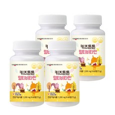 일동생활건강 키즈튼튼 멀티비타민, 72g, 4개