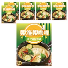 樂雅樂 主廚系列咖哩調理包 泰式綠咖哩雞肉, 200g, 6包