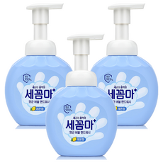 세균아꼼짝마 항균 버블 핸드워시 레몬향, 250ml, 3개