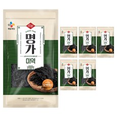 CJ명가 씨제이 미역, 6개, 80g