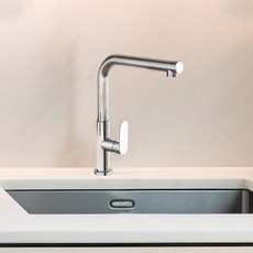 DAELIM DOBiDOS 纖細簡約檯面式單孔水槽龍頭 FS0627, 1個