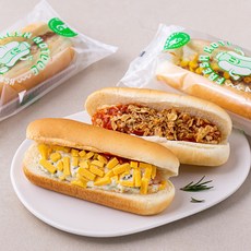 그린래빗 실속 핫도그 4입 세트, 615g, 1세트