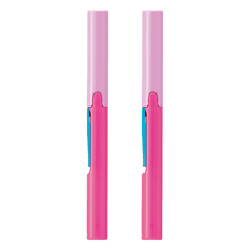 PLUS 普樂士 Twiggy 攜帶式筆型剪刀, 粉色, 2支