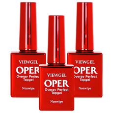查看凝膠 OPER Overlay Oppa 頂部凝膠, 單色, 3個