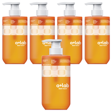 에이플러스랩 맥주효모 탈모증상완화 샴푸 화이트 스웨이드향, 480ml, 5개
