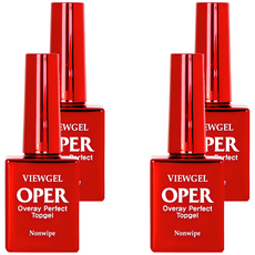 查看凝膠 OPER Overlay Oppa 頂部凝膠, 單色, 4個