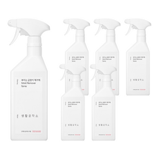 생활공작소 뿌리는 곰팡이 제거제, 750ml, 6개