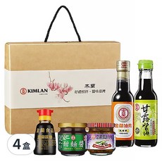 金蘭 木蘭禮盒, 年節送禮好選擇, 可調配醬菜, 4盒