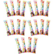 積木色鉛筆, 20個, 12色