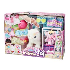 미미월드 MIMI PET 옷입는 아기고양이, 냥이, 1개, 17cm